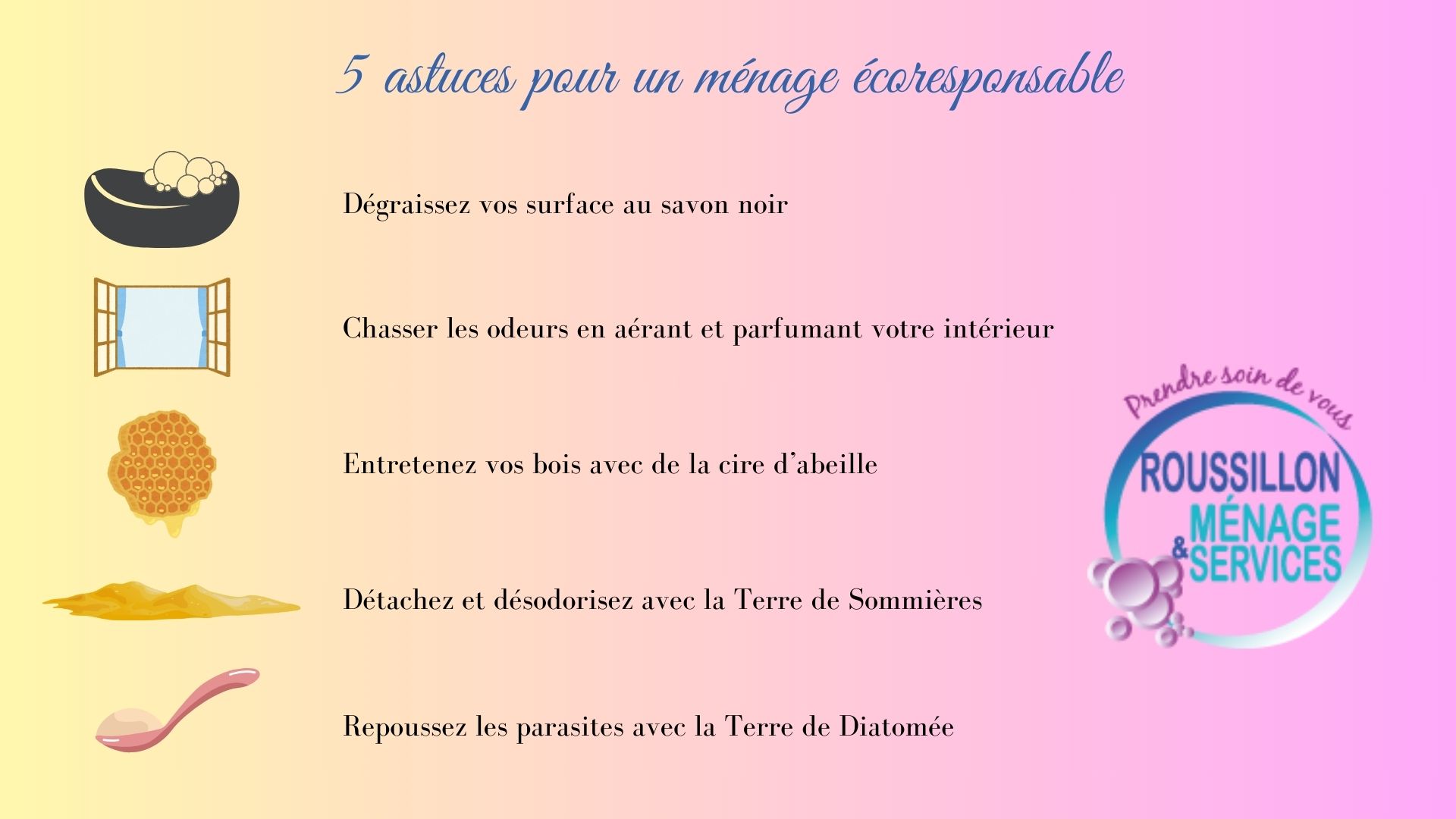 10 astuces pour un menage ecoresponsable