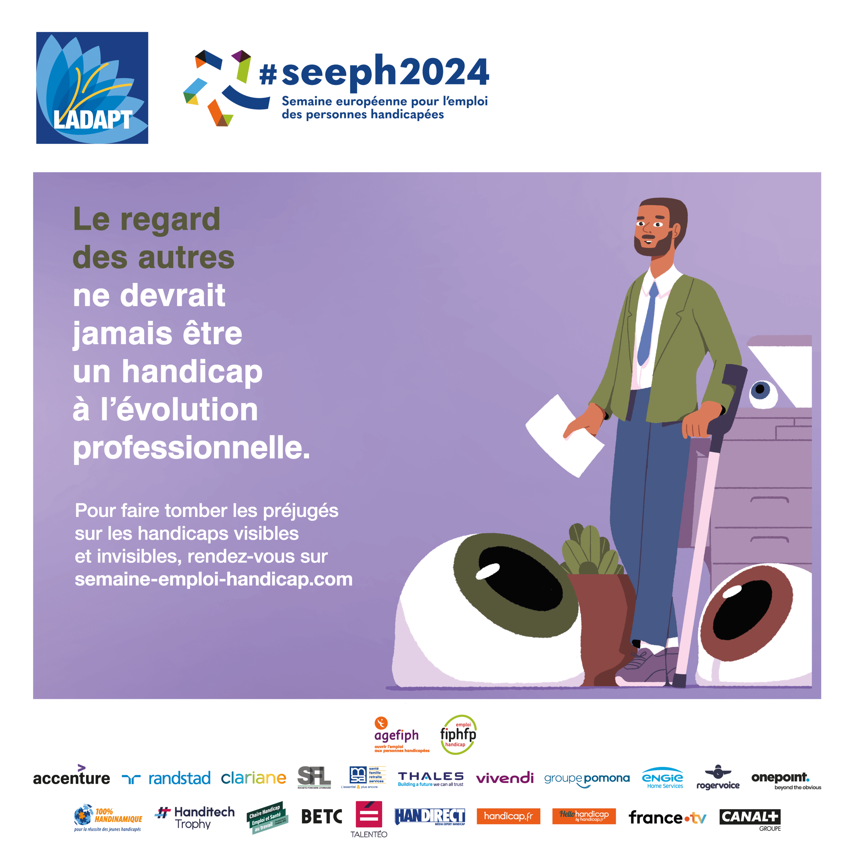 28eme édition de la semaine européenne de l'emploi pour les personnes handicapées