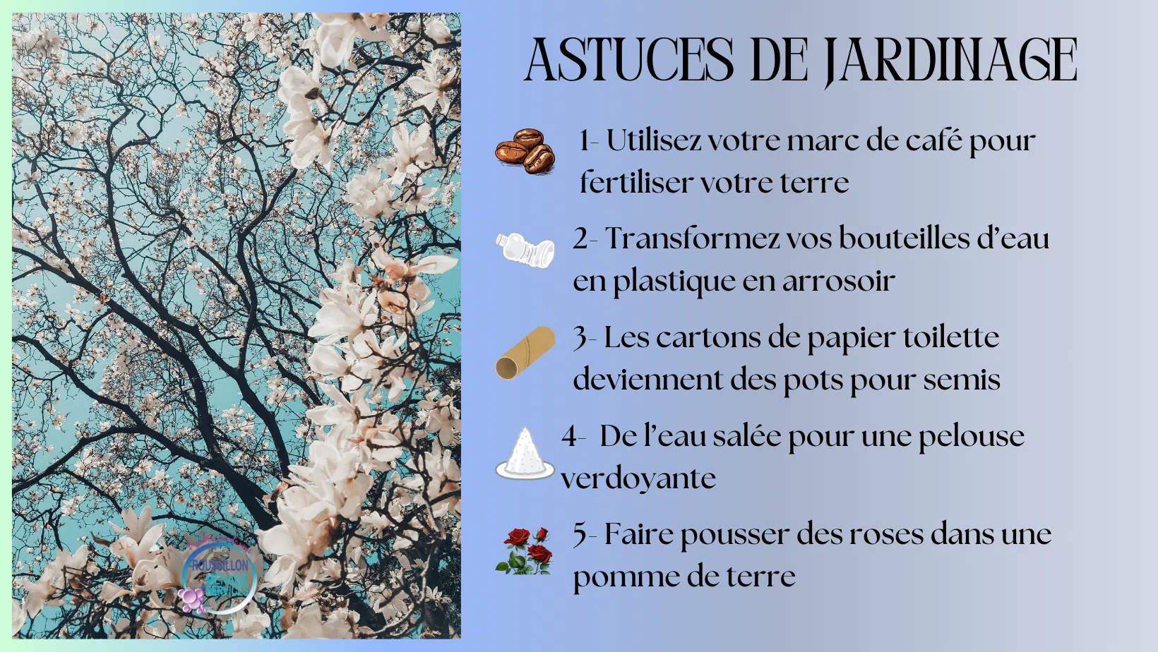 astuces jardinage 