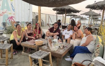 Un repas d’entreprise en convivialité